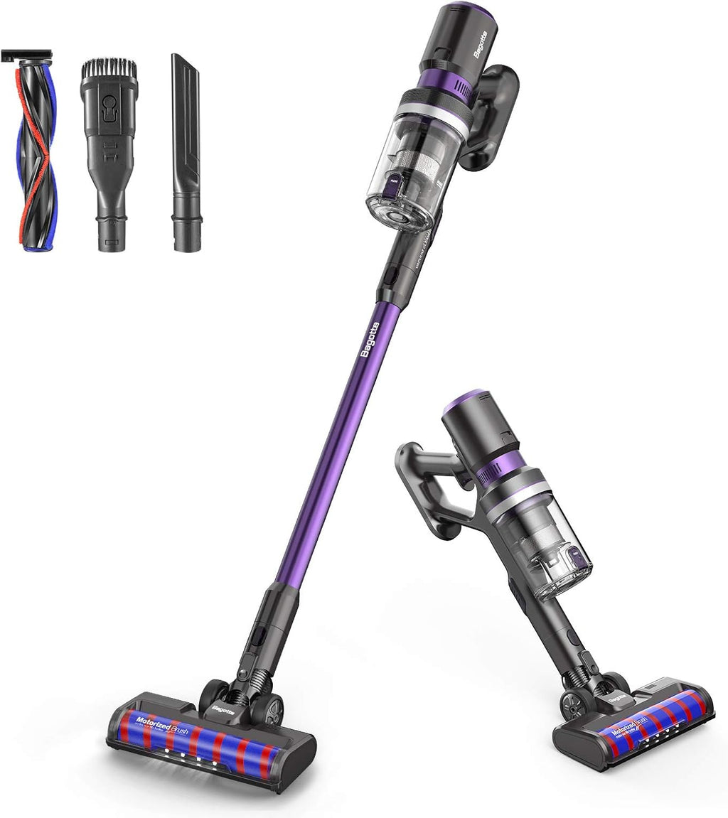 Cordless Stick Handheld Vacuum Cleaner 25Kpa 55min Runtime 3 Power Modes 400W Motor Lightweight J746200