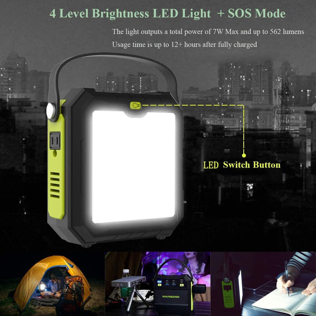 83Wh Portable Power Station with 110V/80W AC Outlet S743681