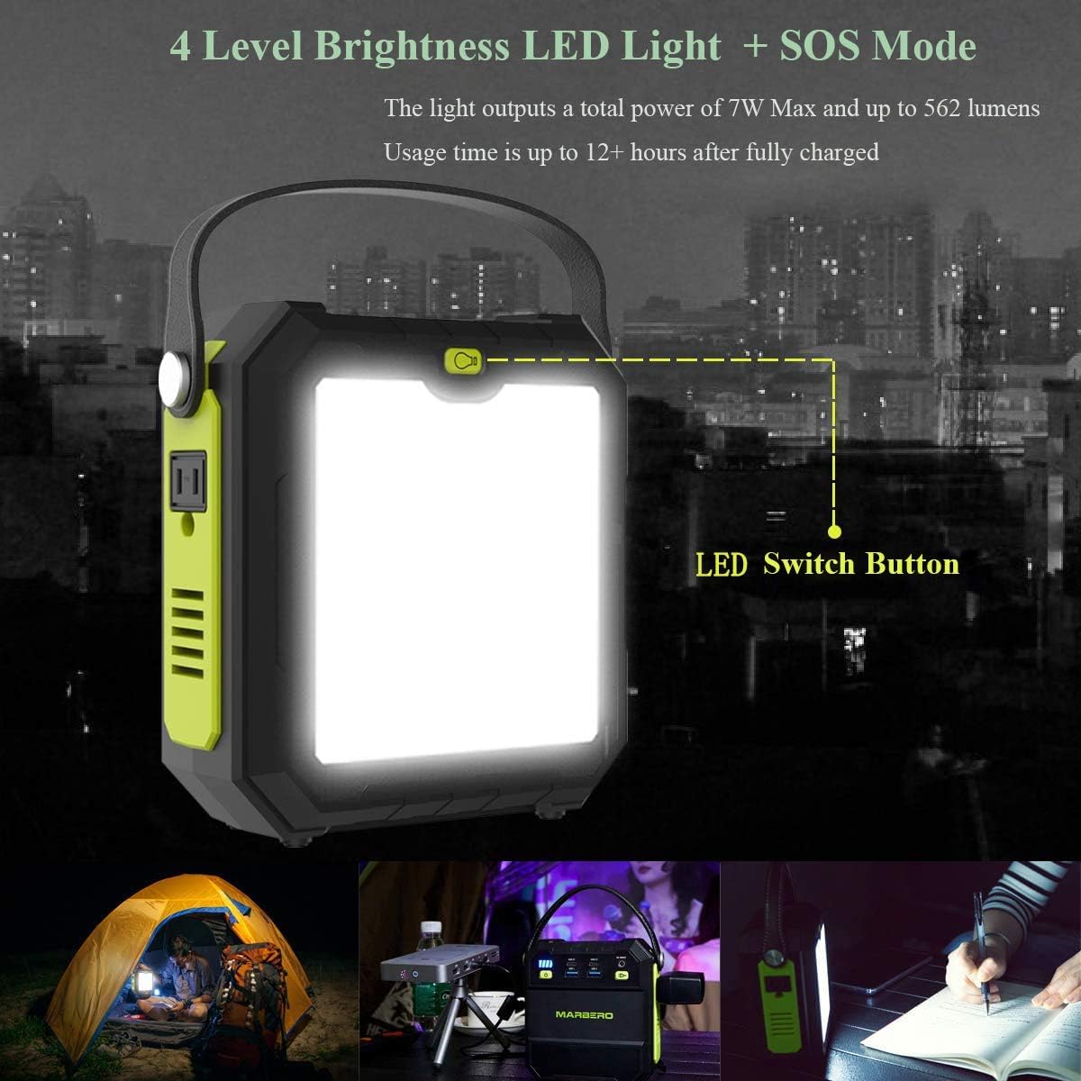 83Wh Portable Power Station with 110V/80W AC Outlet S743681