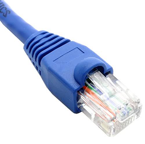 Cat6 Network Ethernet Cable Blue 300 ft J383