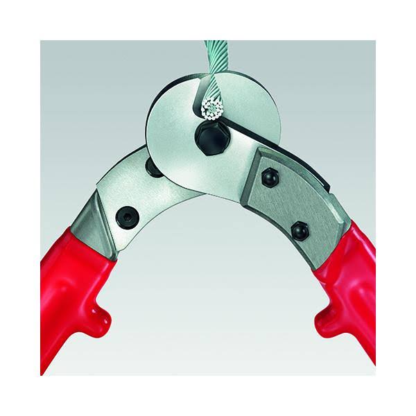 17.5in Wire Rope and Cable Cutter with Plastic Grips O597474
