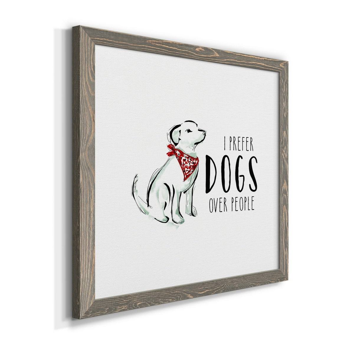 Premium Framed Canvas - 20x20 - White C60999