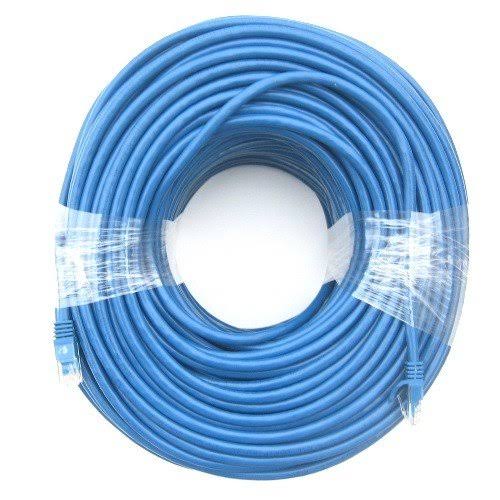 Cat6 Network Ethernet Cable Blue 300 ft J383