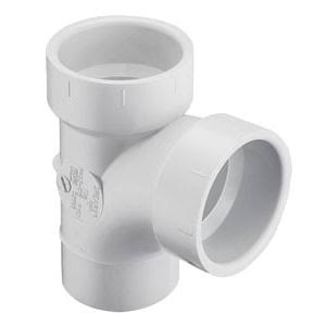 8 PVC DWV Street Sanitary Tee R361