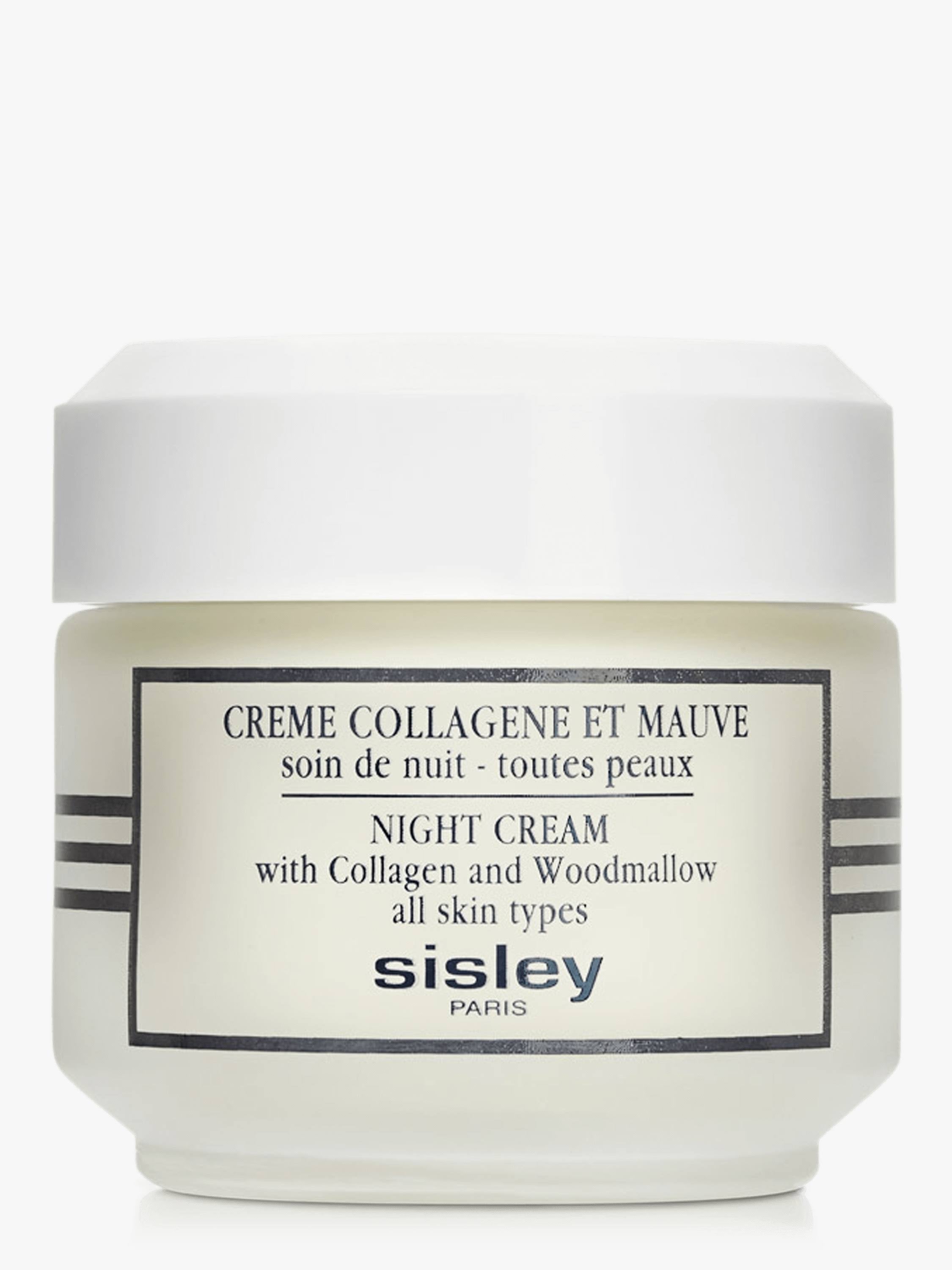 Botanical Night Cream with Collagen u0026 Woodmallow 50ml N365
