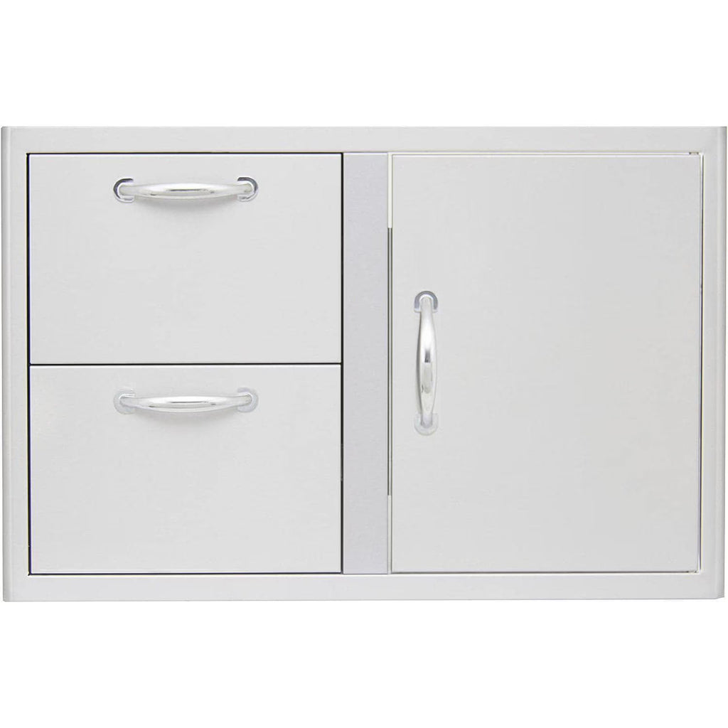 32-Inch Stainless Steel Double Drawer Combo W117021