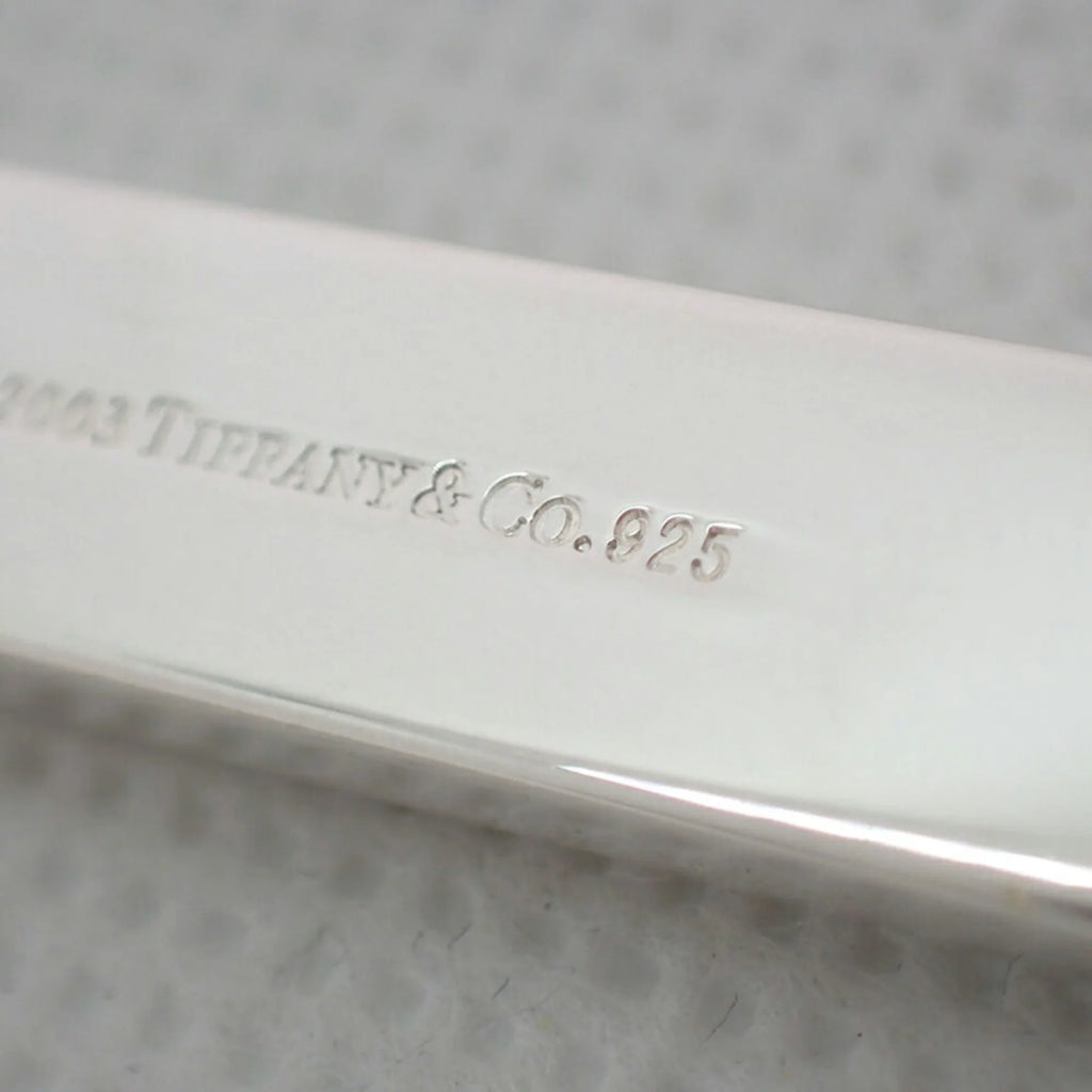 925 Rubber Atlas Bar Pendant B617