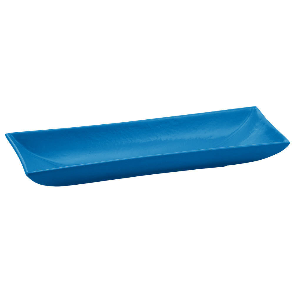 Sky Blue Cast Aluminum Rectangular Platter G96285