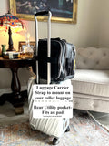 Aviation Flight Bag with Large Exterior Pockets Q408886