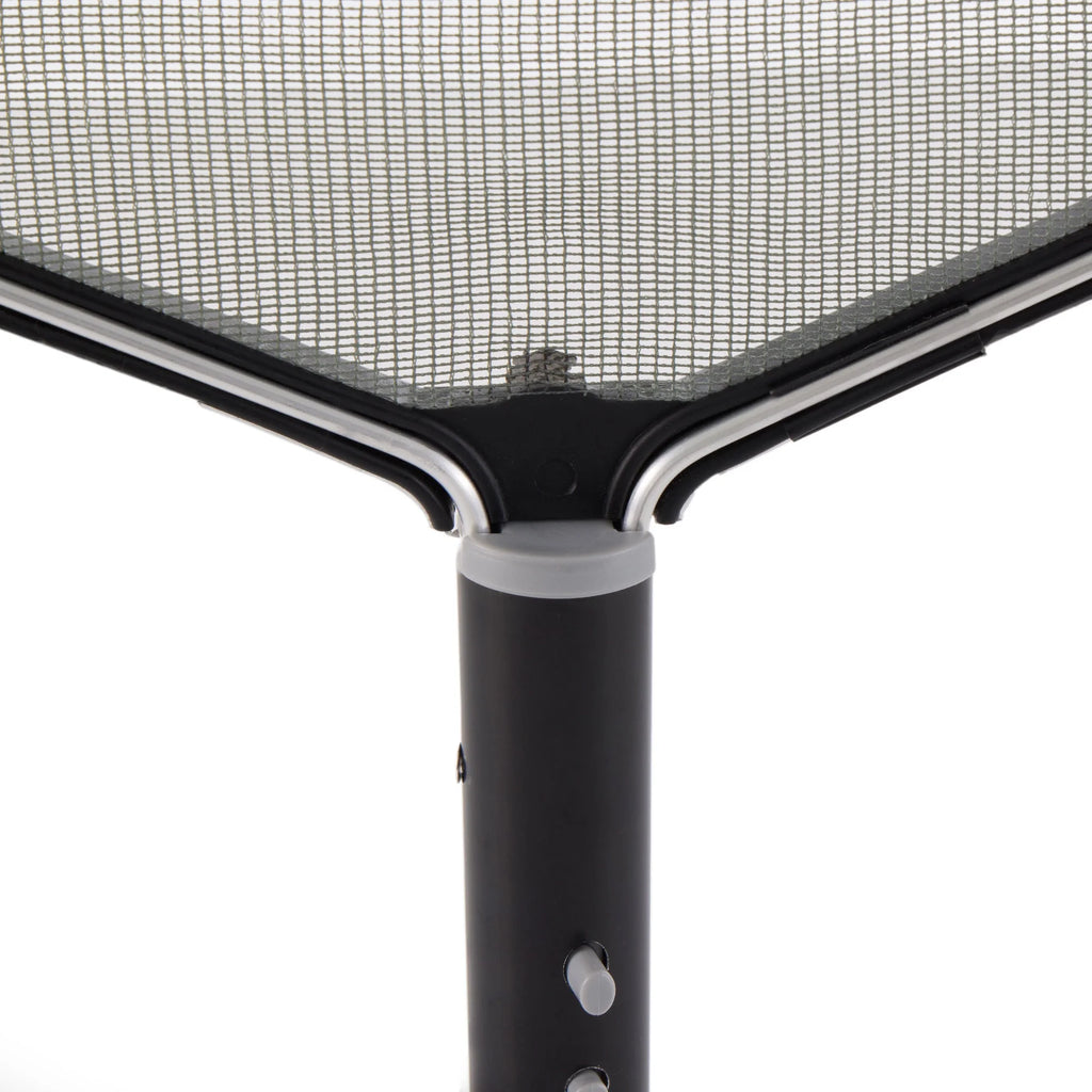 Aluminum Deep Leaf Rake Pool Skimmer Head with Mesh Bag E15428