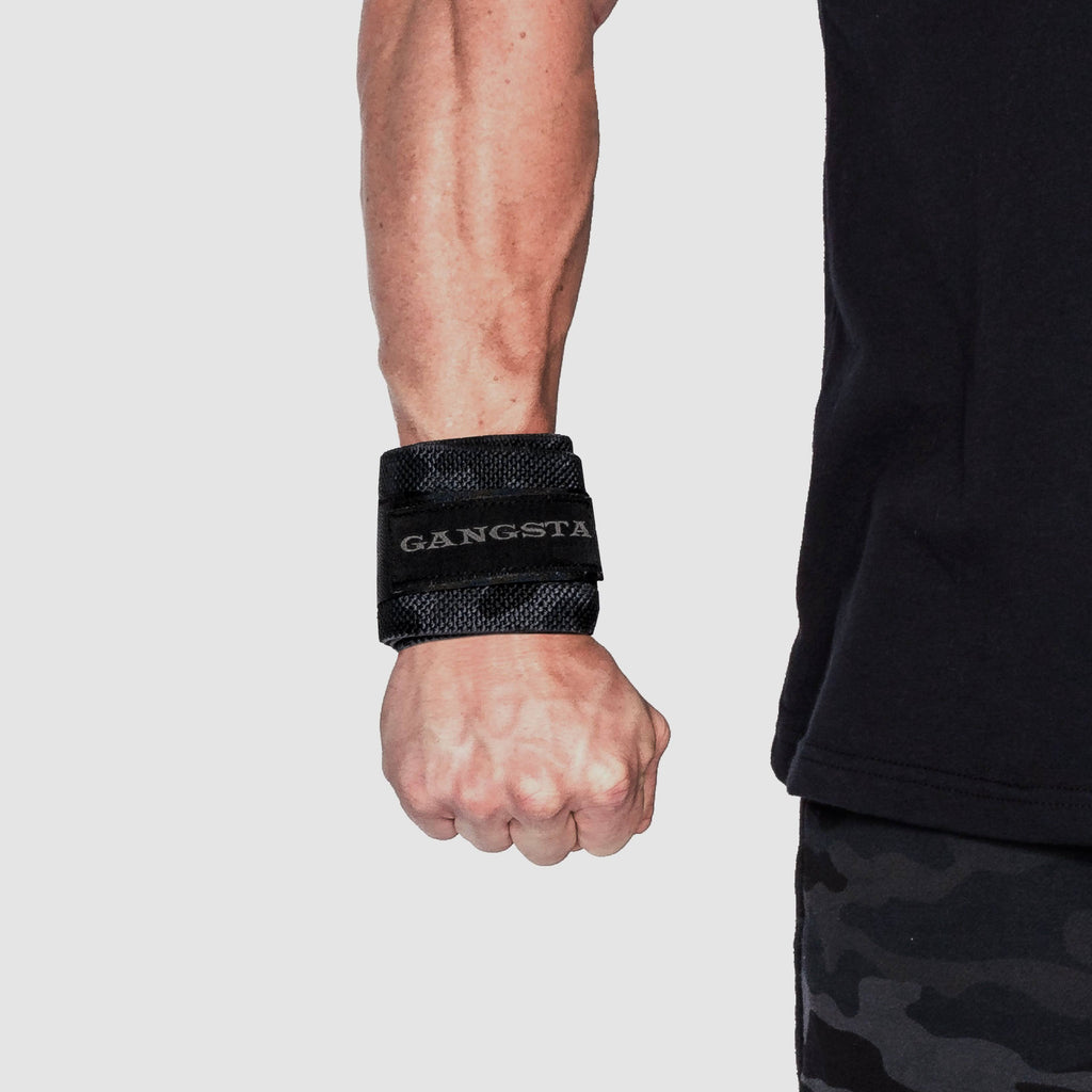 Black Camo Wrist Wraps E543