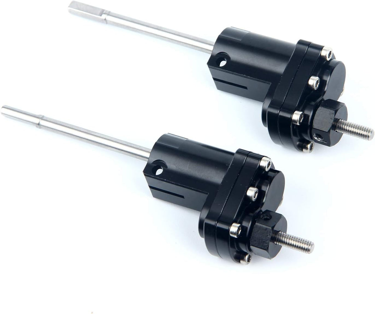 CNC Machined Rear High Lift Portal Axle Conversion Kit for RC Crawler Car T7343