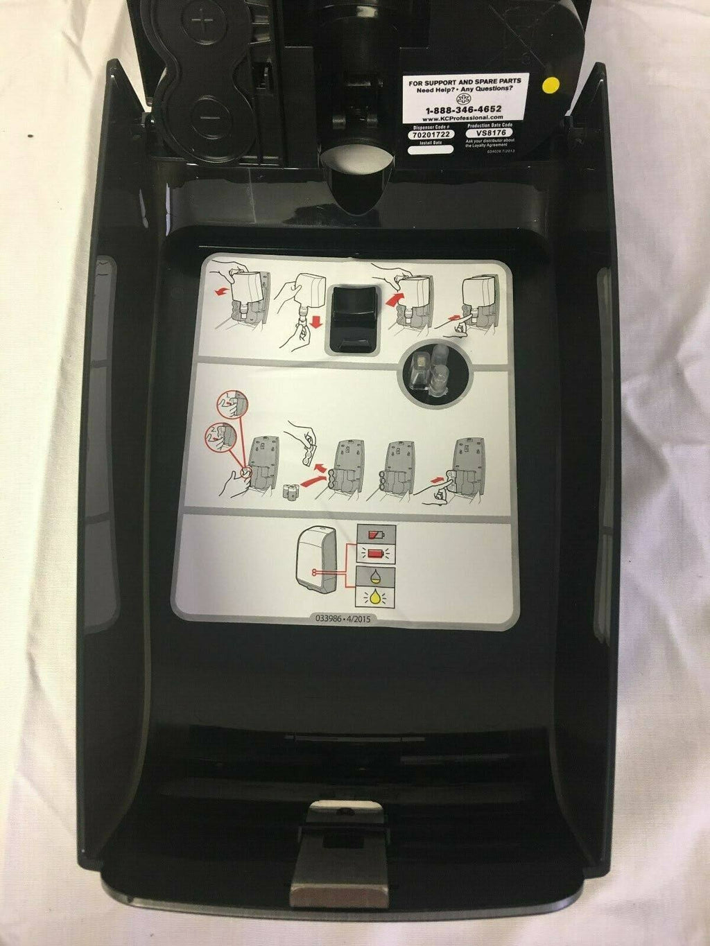 Brushed Metallic Skin Care Dispenser T670890