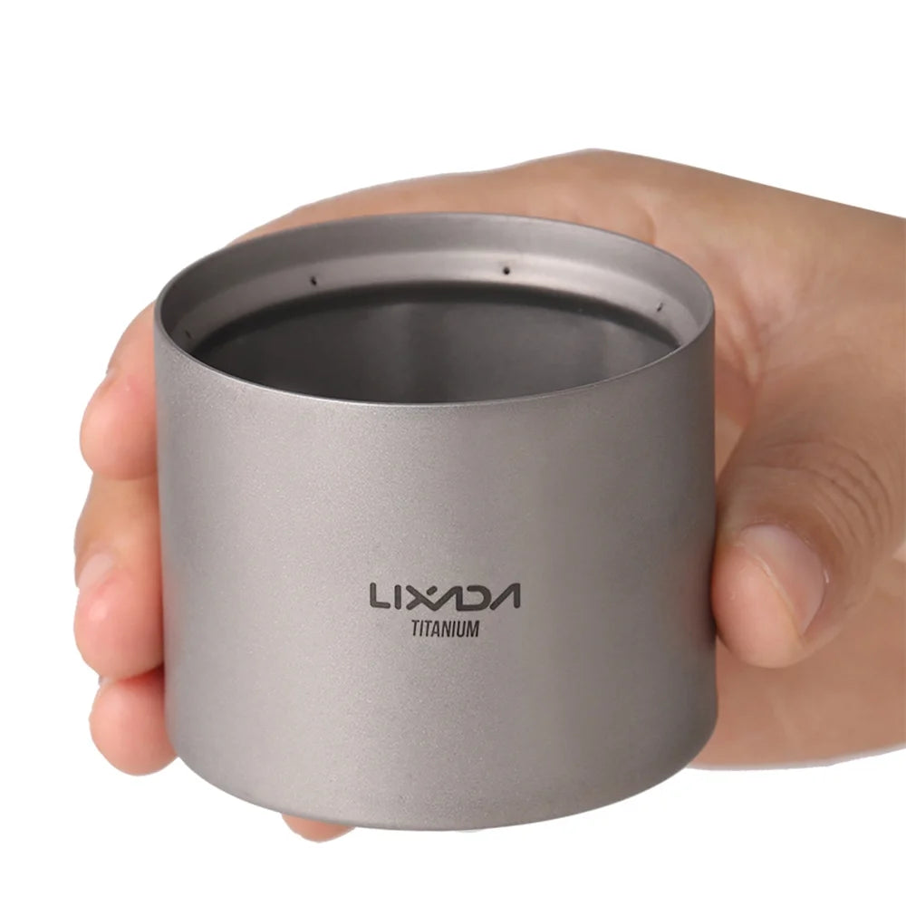 Titanium Liquid Spirit Stove with Cross Stand X5228