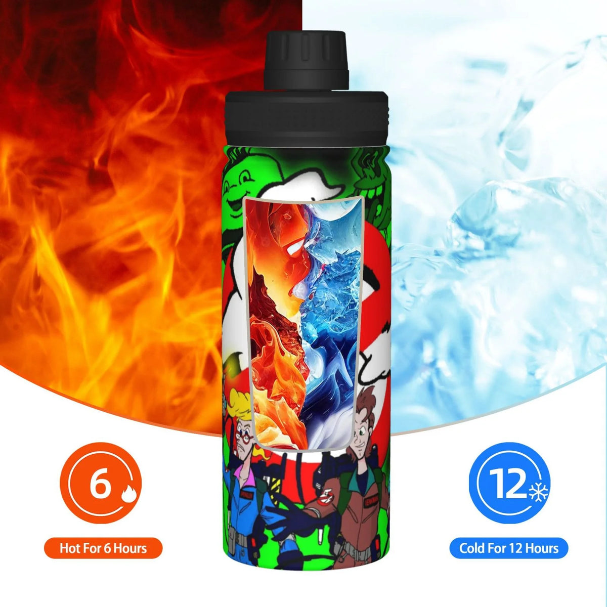 18OZ Stainless Steel Insulated Water Bottle Q744750