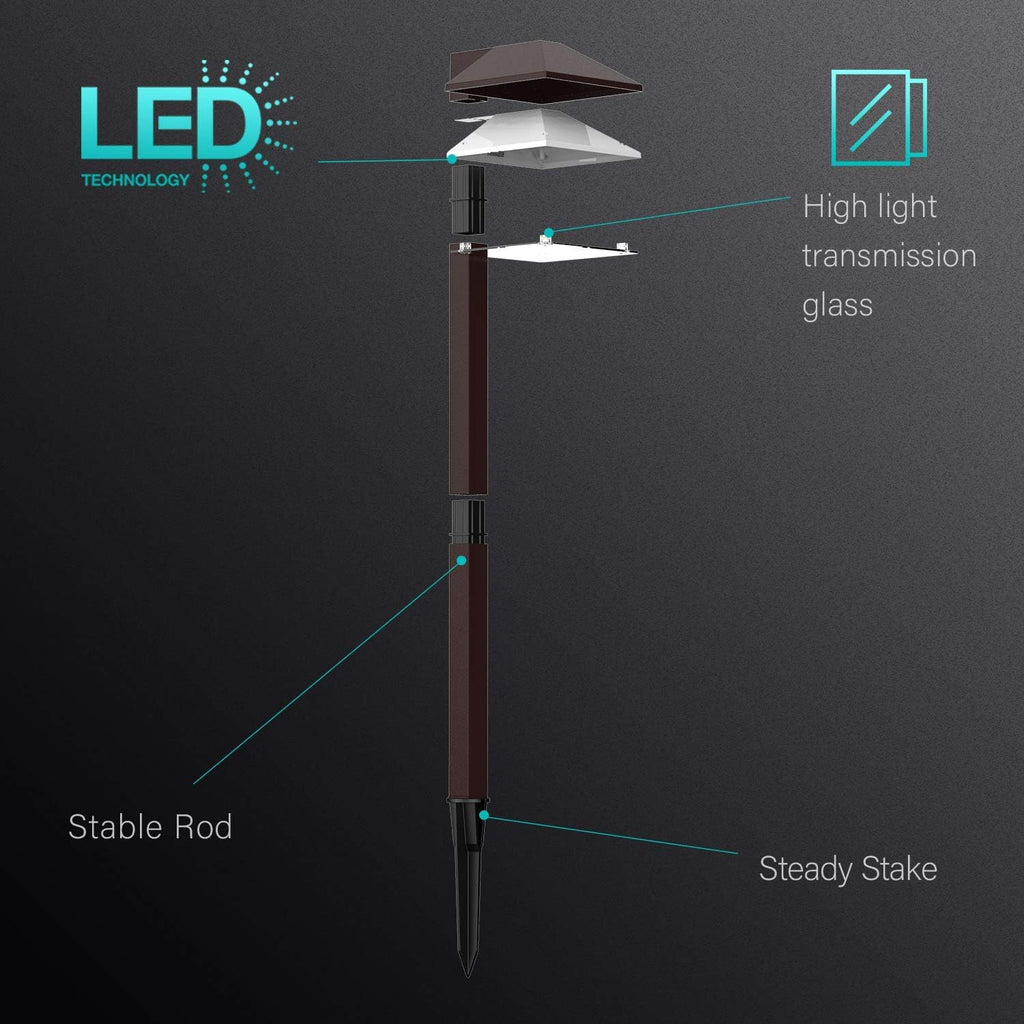 Low Voltage LED Pathway Light 12V Warm White J17088
