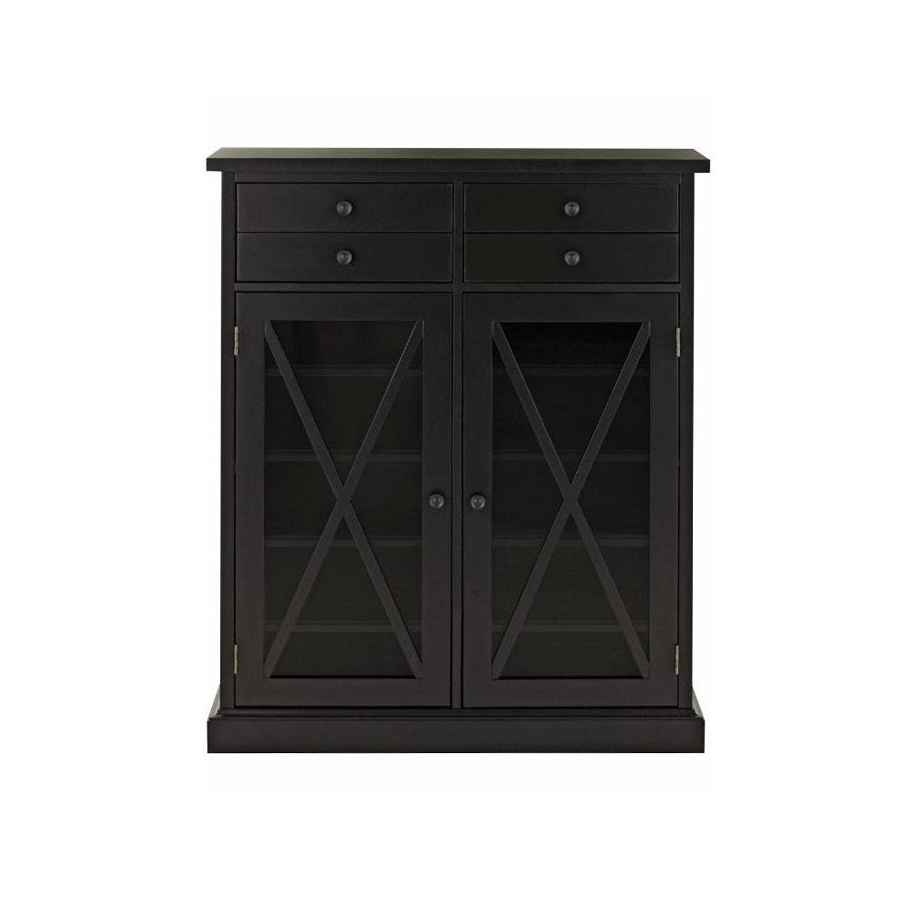 Black Storage Cabinet T26823