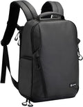 Black Camera Backpack with Laptop Compartment V666