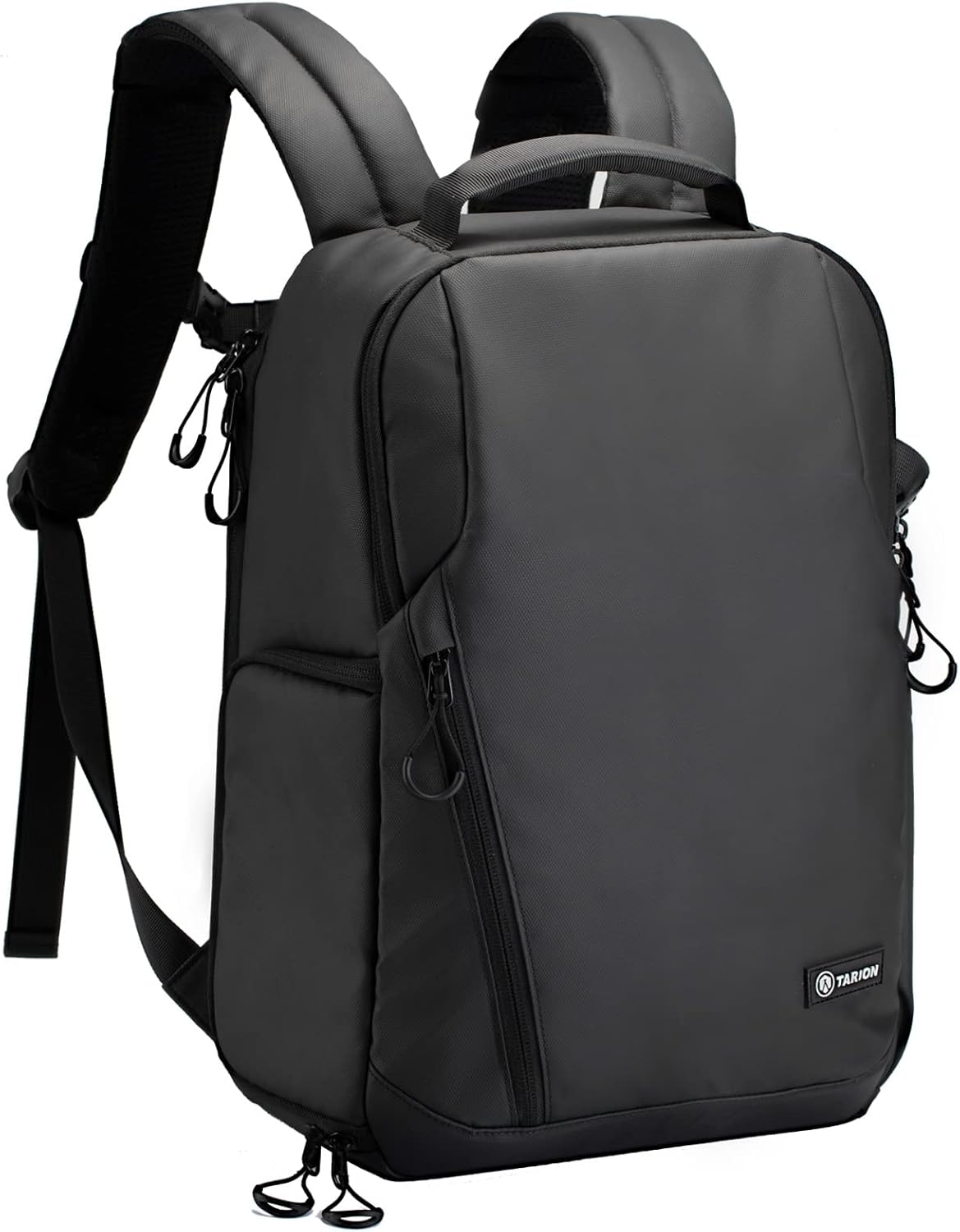 Black Camera Backpack with Laptop Compartment V666
