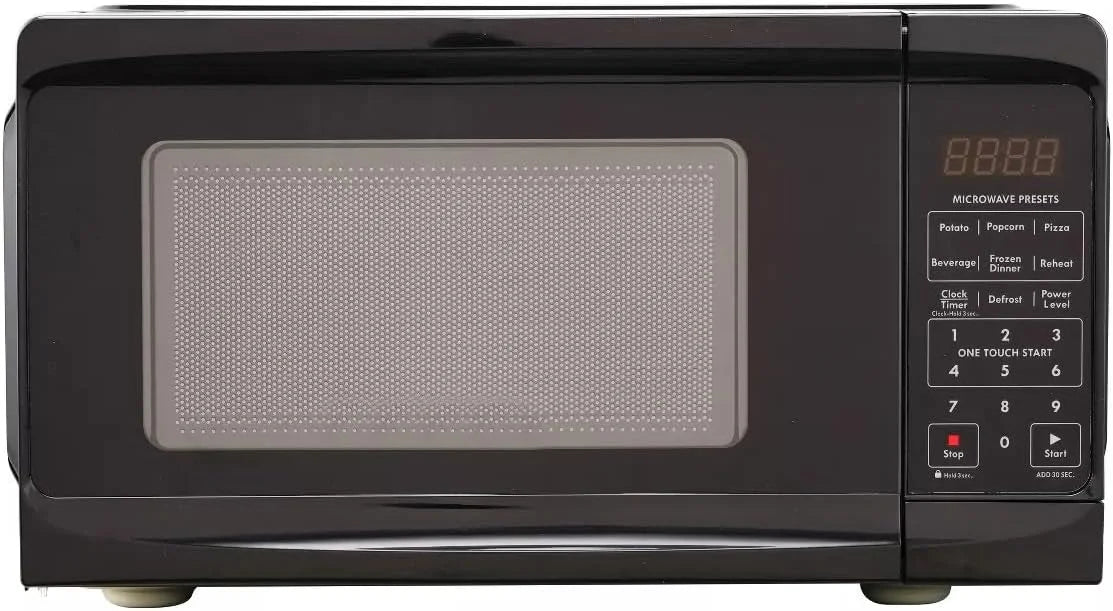 700 Watt 0.7 cu. ft. Microwave Oven with LED Digital Display - Black T494