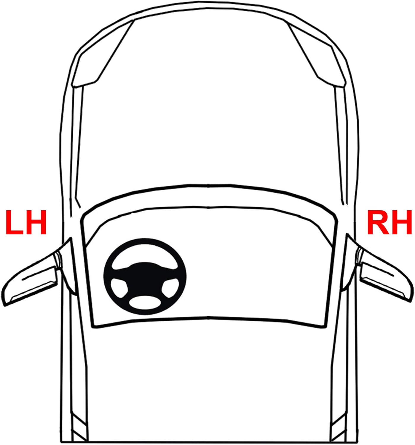 Tail Light Pack of 2 I296