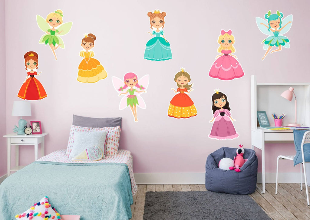 Removable Vinyl Wall Decals 9 Wall Decals (18x22W x 25x22H) U32176
