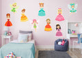 Removable Vinyl Wall Decals 9 Wall Decals (18x22W x 25x22H) U32176