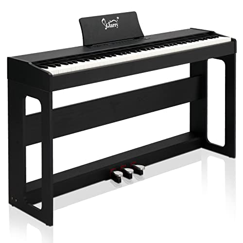 Black 88-Key Weighted Hammer Action Digital Piano O2200