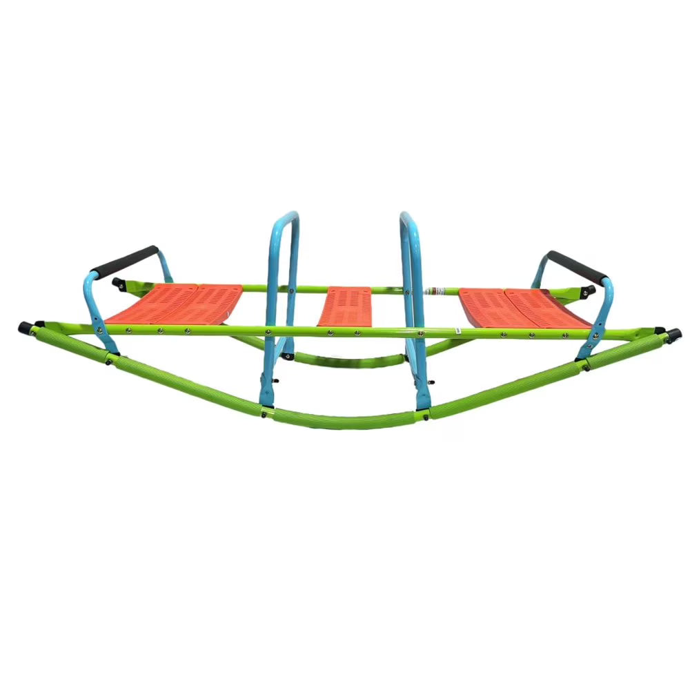 3-Person Heavy Duty Metal Kids Seesaw Teeter Totter T7558