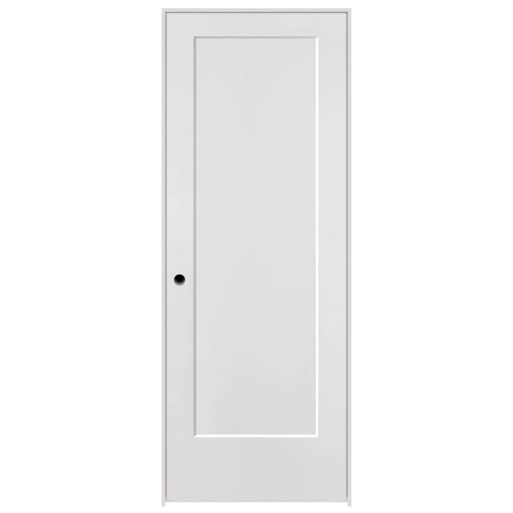 36 in. x 80 in. Solid Core Primed Composite Single Prehung Interior Door G87137