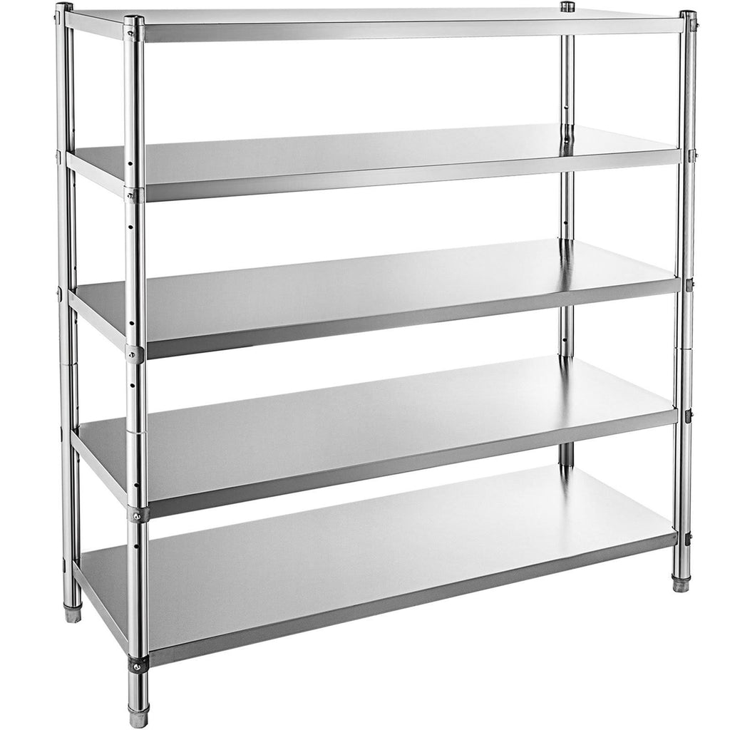 Stainless Steel Kitchen Shelving Unit 48x72 inch N576830