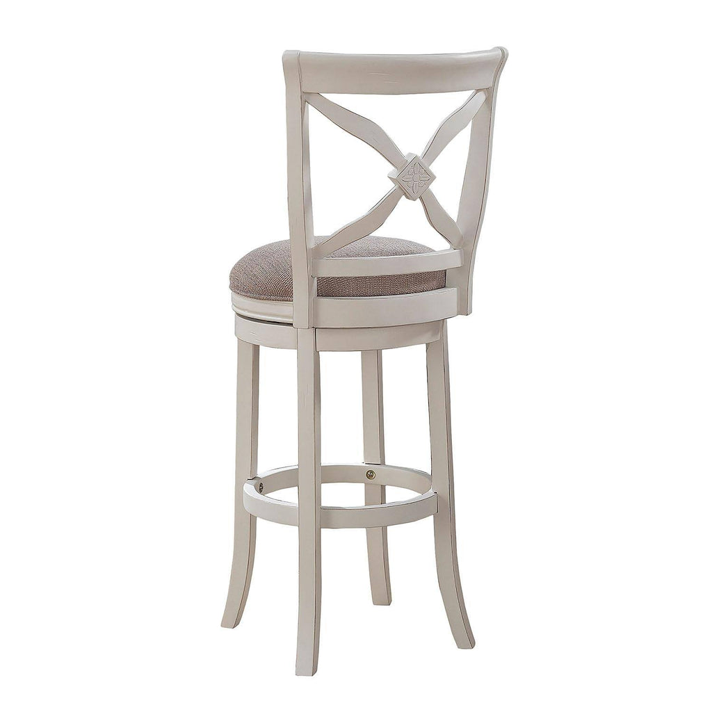 White Swivel Counter Stool U82840