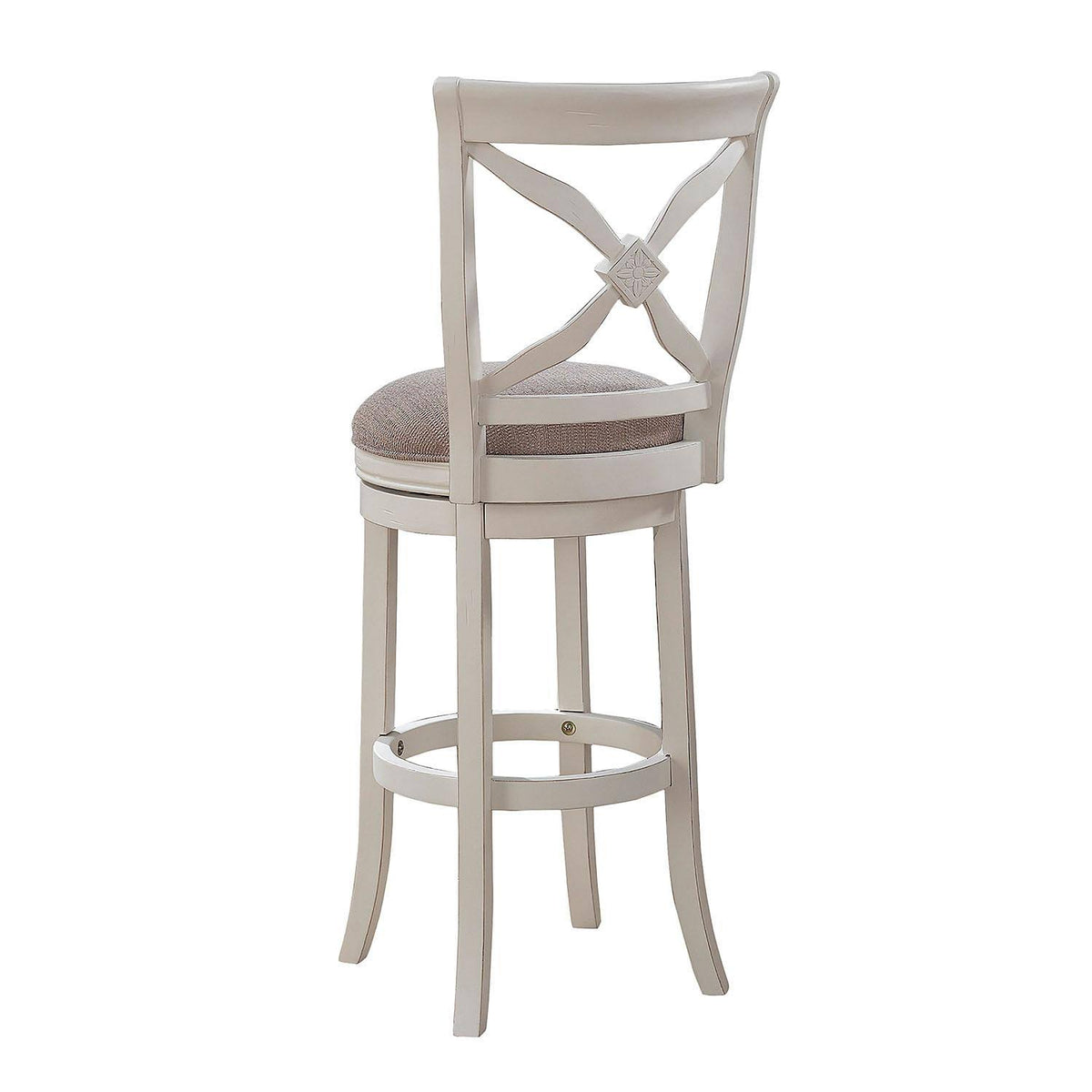 White Swivel Counter Stool U82840