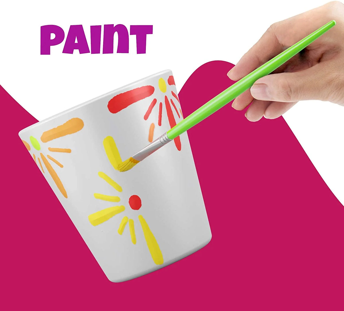 Paint & Plant Stoneware Flower Growing Kit E1338