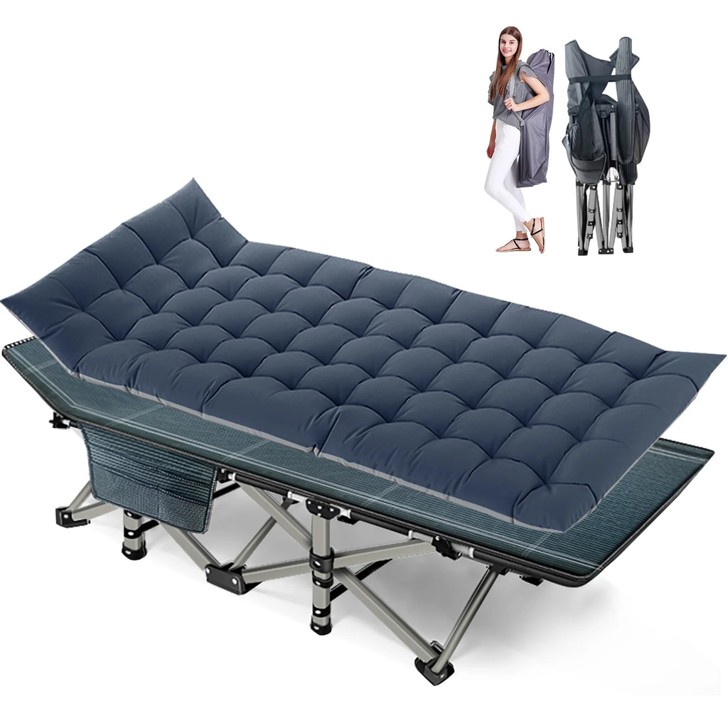 Folding Bed Cot with Carry Bag & Mattress X520