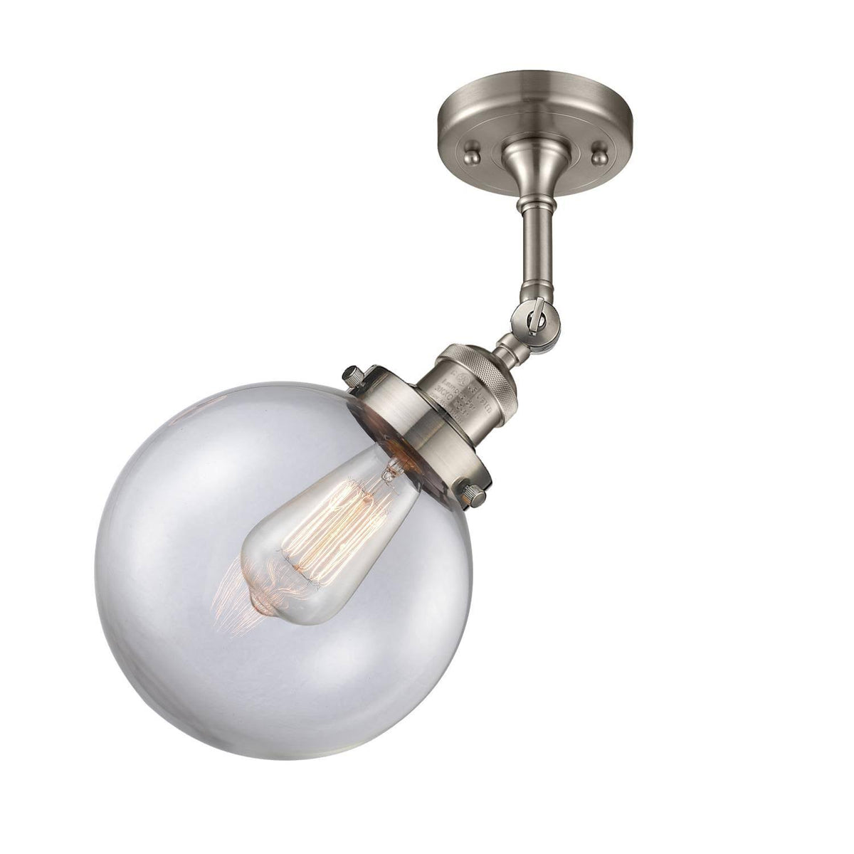 Large Beacon 1 Light Semi-Flush Mount A80805