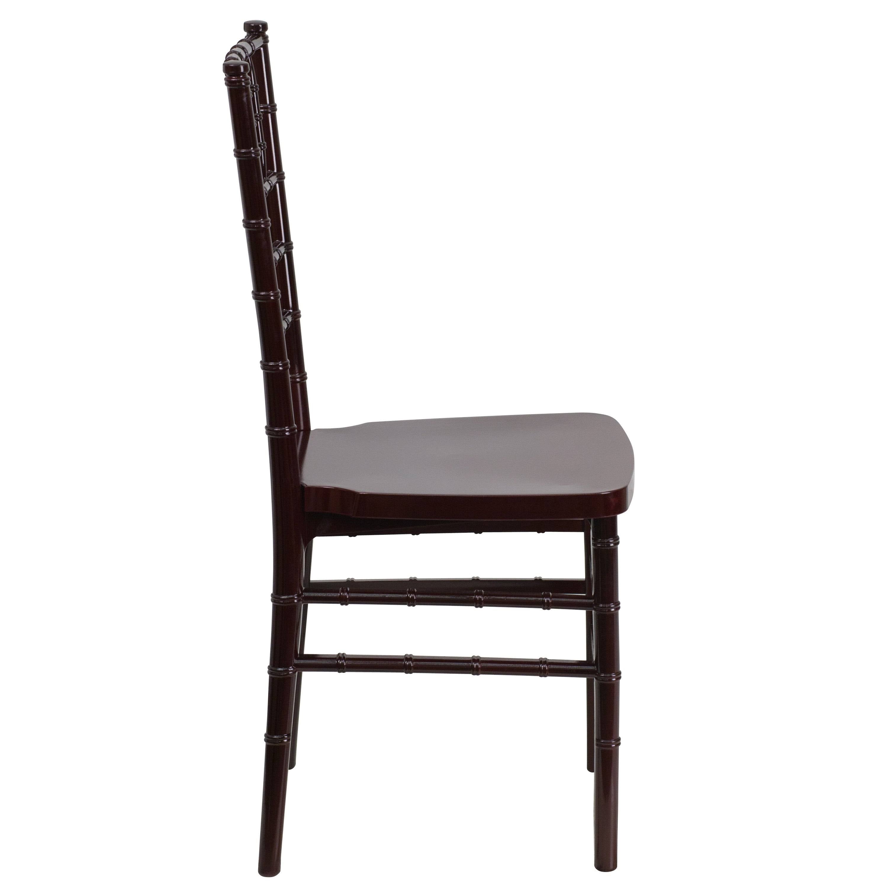 2 Pack Resin Stacking Chiavari Chair J71835