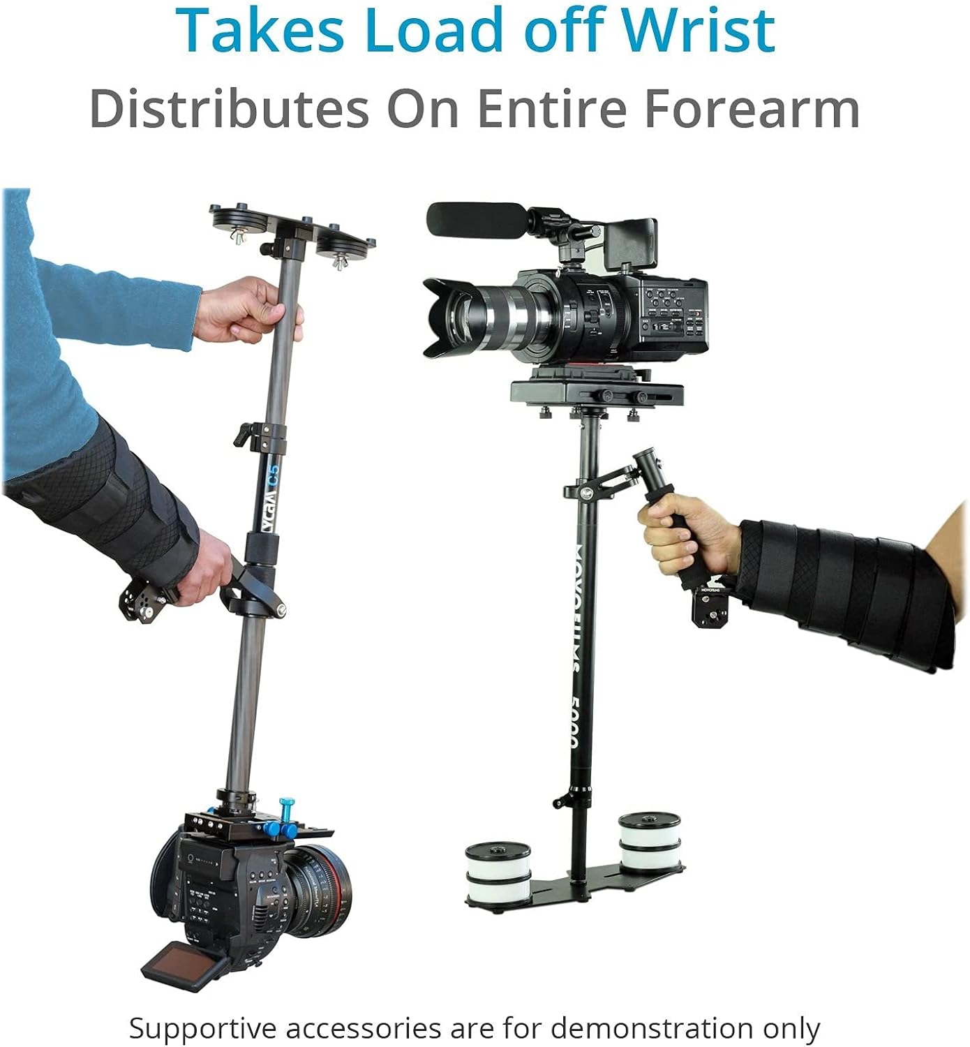 Camera Support Mount for Handheld DSLR DV Stabilization System F67297