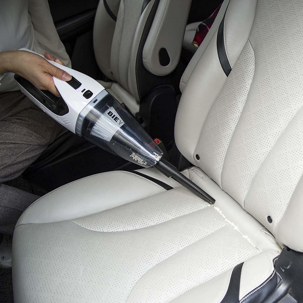 Cordless Stick Vacuum Cleaner Lightweight Handheld with Floor Brush, 5x2200mah Batteries 100W Motor Y616692