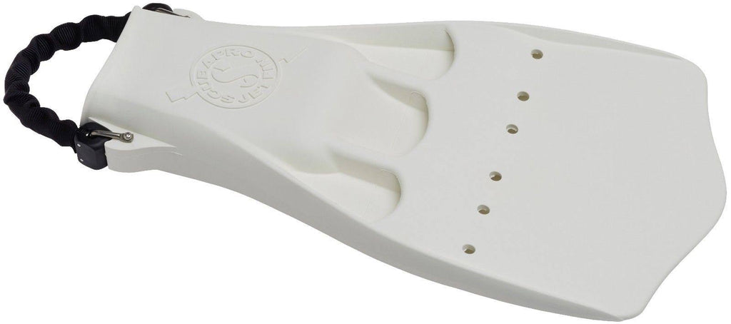White Size XL Spring Heel Strap Fins B7585