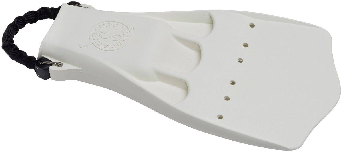 White Size XL Spring Heel Strap Fins B7585