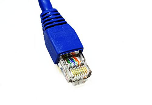 Cat6 Network Ethernet Cable Blue 300 ft J383