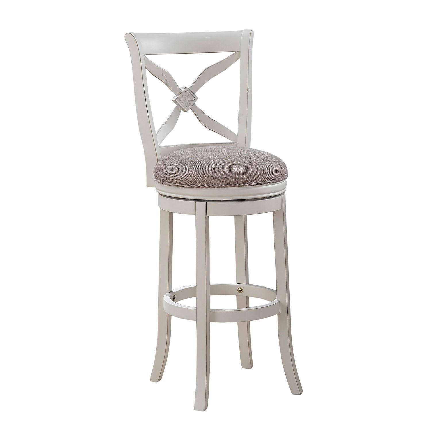 White Swivel Counter Stool U82840