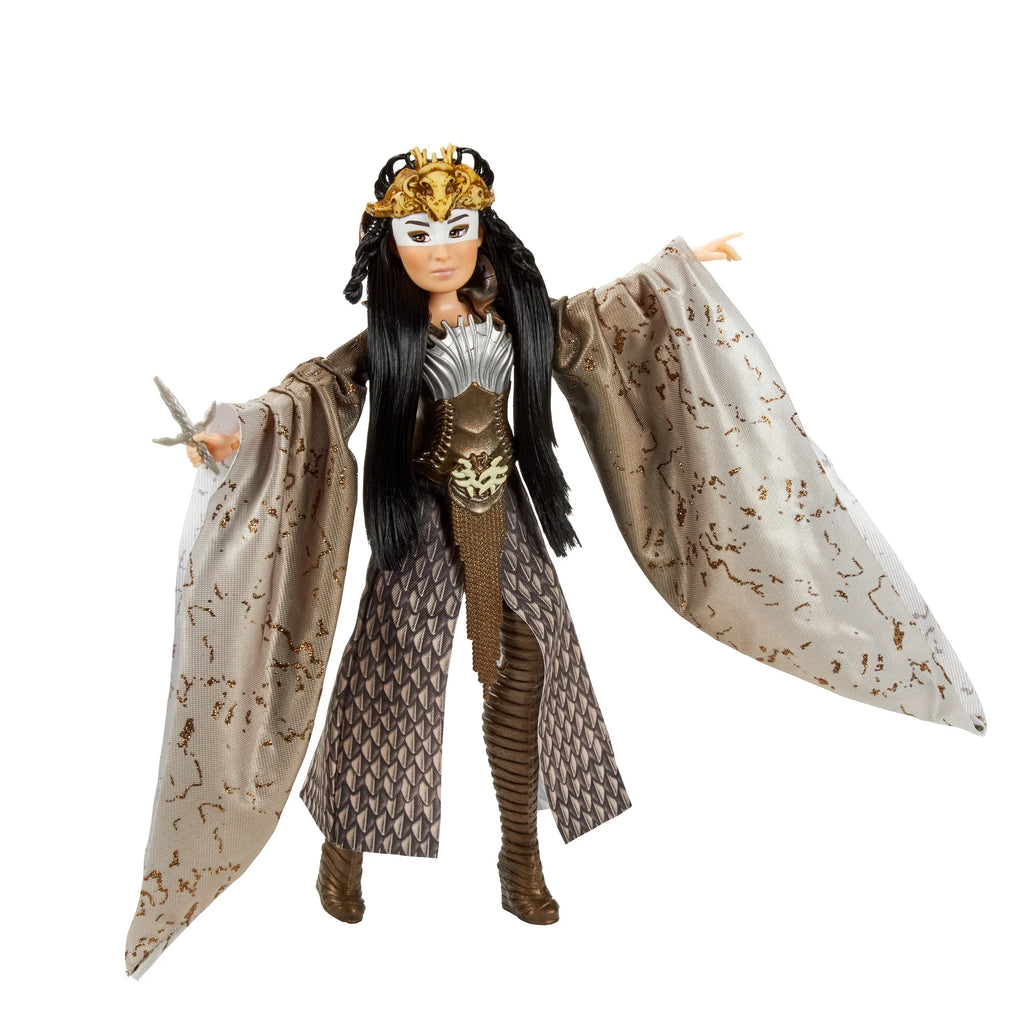 Mulan And Xianniang Dolls With Helmet, Armor, And Sword Z2524