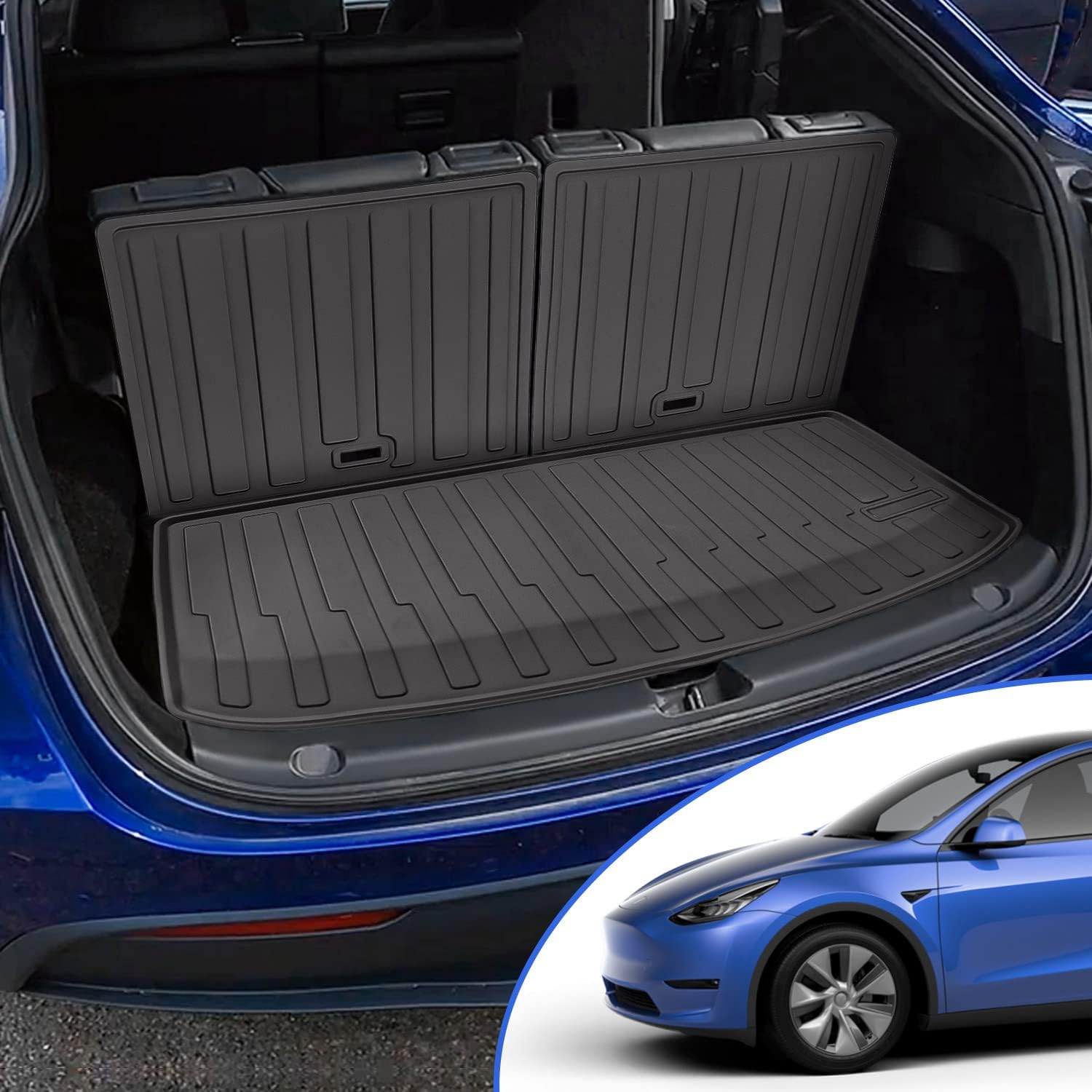 Tesla Model Y 5-Seater Trunk Mats Floor Mats Cargo Liner T96315