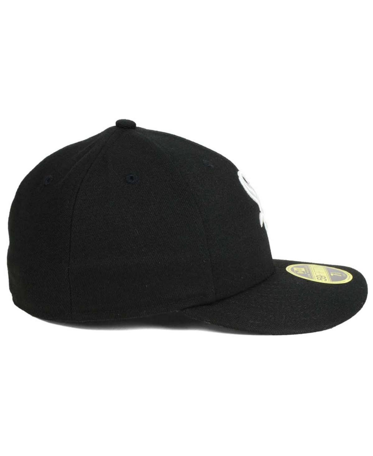 Black Authentic Collection Low Profile Fitted Hat H962896