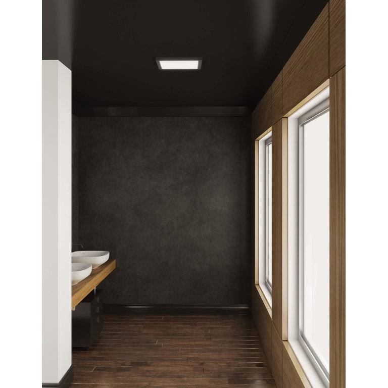 10 inch Satin Nickel LED Flushmount X47620