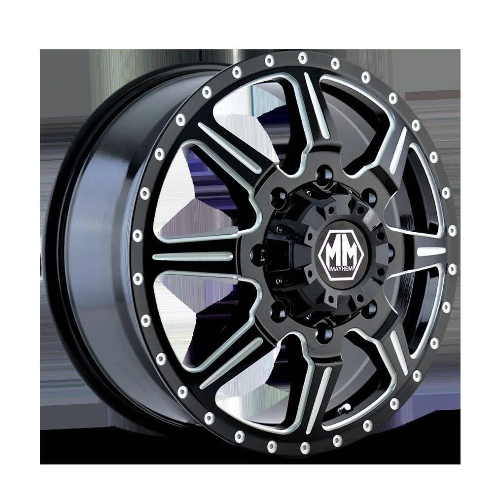 Black Milled Spokes 17x6.5 8x165.1 134mm 130.18mm Wheel V46536