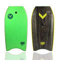 Green Deck Yellow Rails Dark Grey Bottom Bodyboard B47881