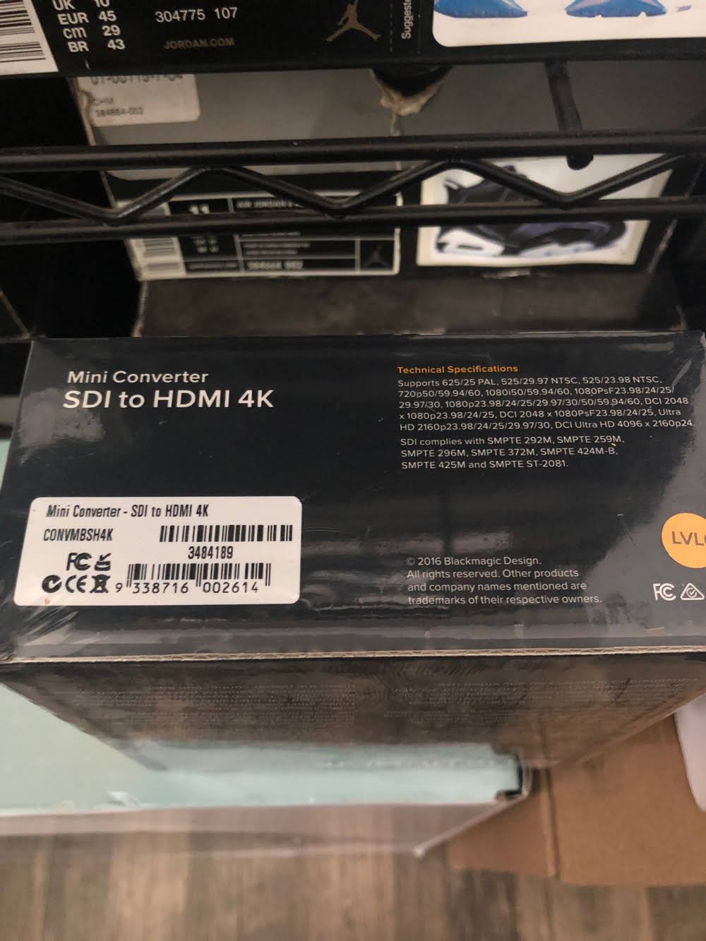 SDI to HDMI 4K Mini Converter F66355